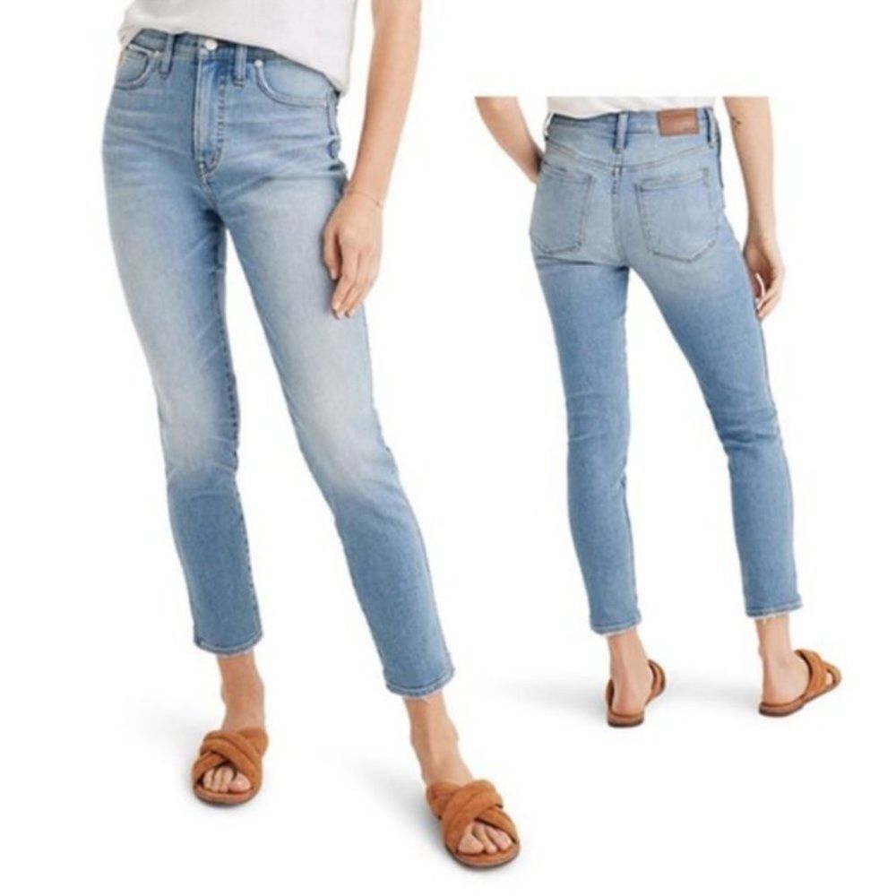 Madewell 10” HIGH-RISE SKINNY CROP